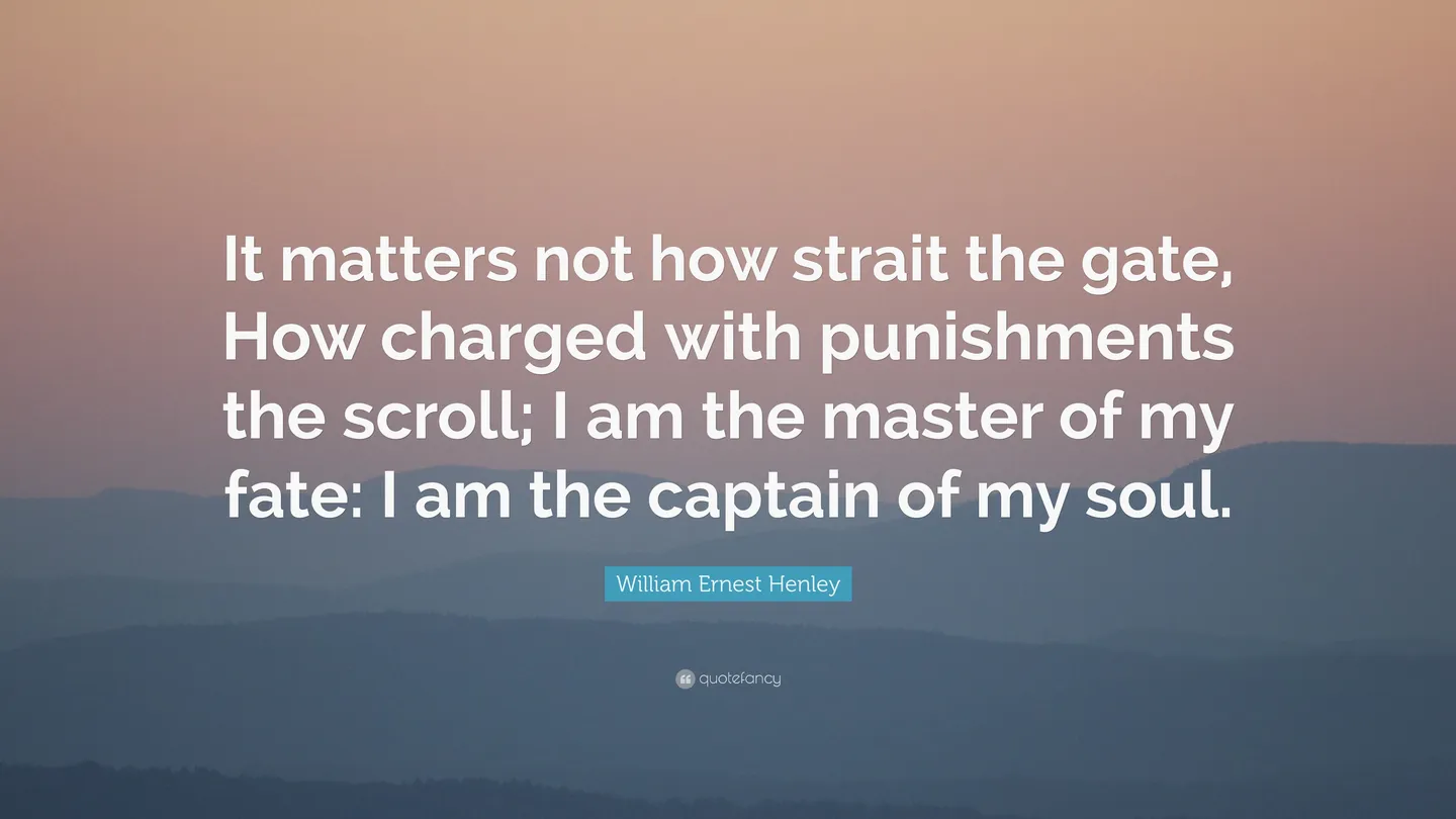 Invictus, William Ernest Henry